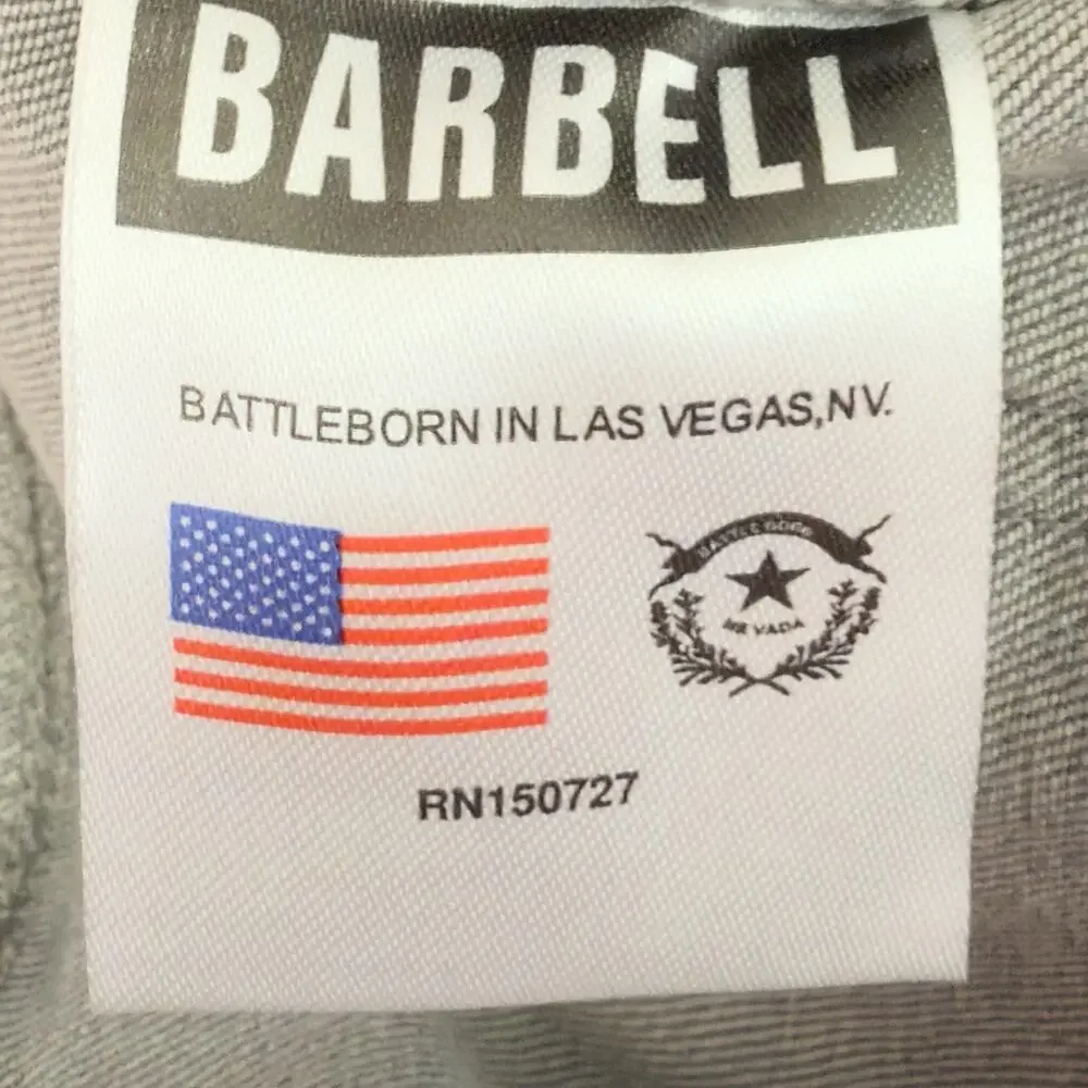 Barbell Apparel Jeans Mens Size 30 Gray Straight Athletic Fit 2.0 Stretch NWT